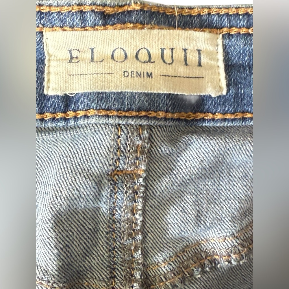 Eloquii Jeans Size 20 Blue High Waist Distressed Skinny‎ Jeans 💙💙💙 - Picture 12 of 13
